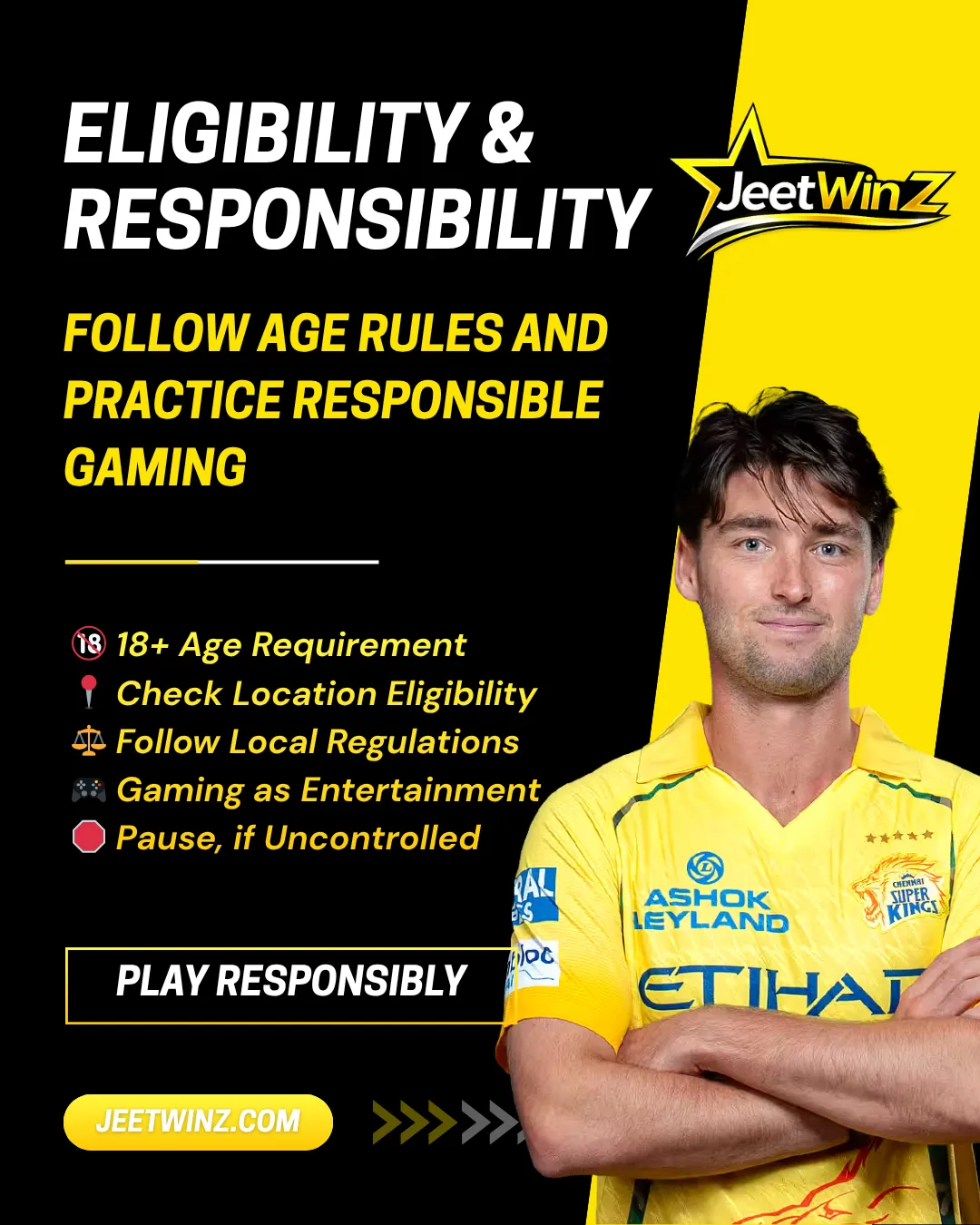 18+ Location Requirements