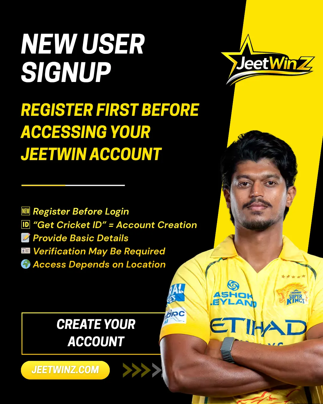 New User Signup