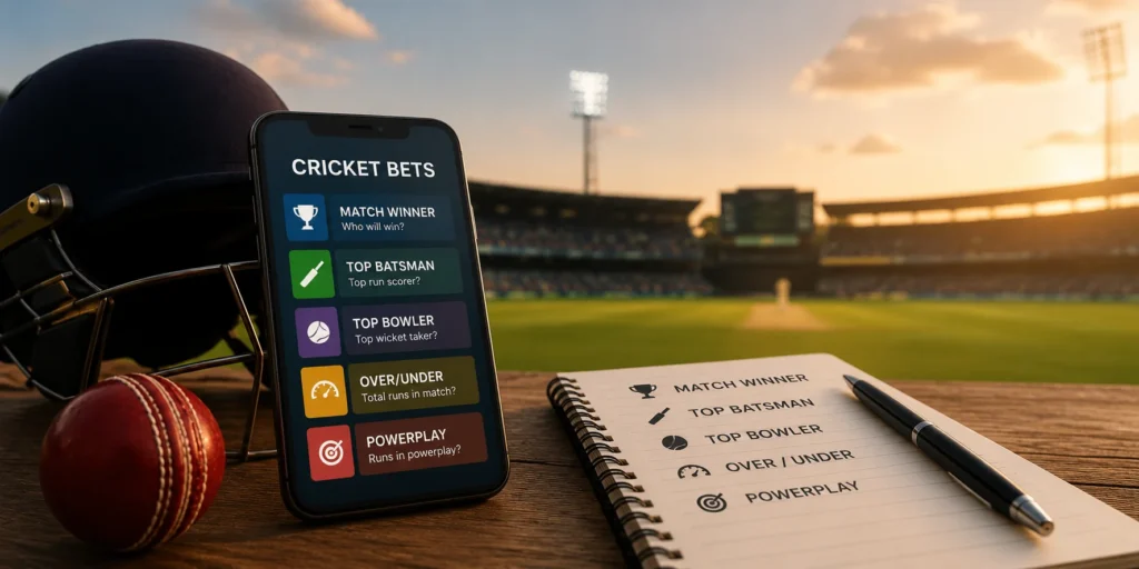 Best Types of Cricket Bets for Beginners